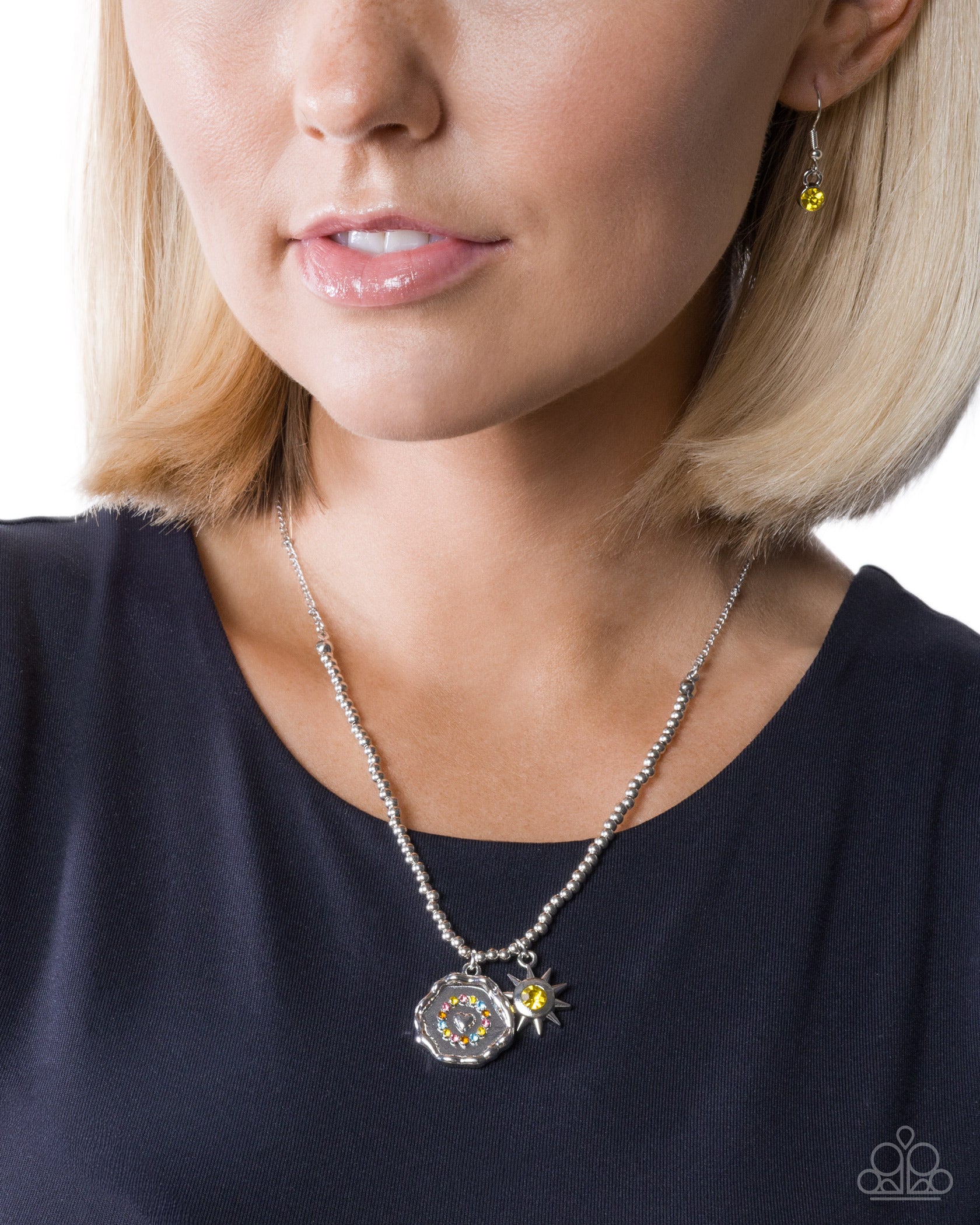 Sunshine Sojourn - yellow - Paparazzi necklace