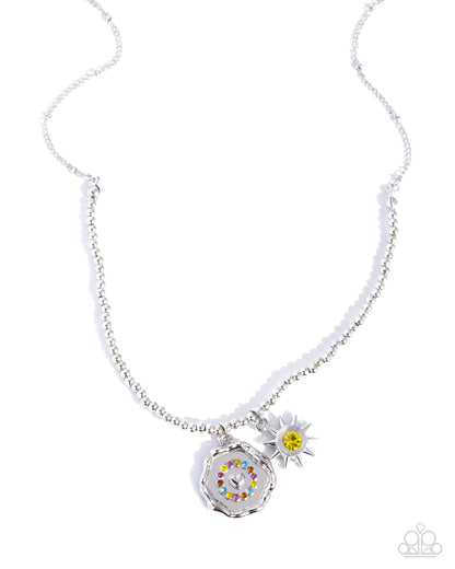 Sunshine Sojourn - yellow - Paparazzi necklace