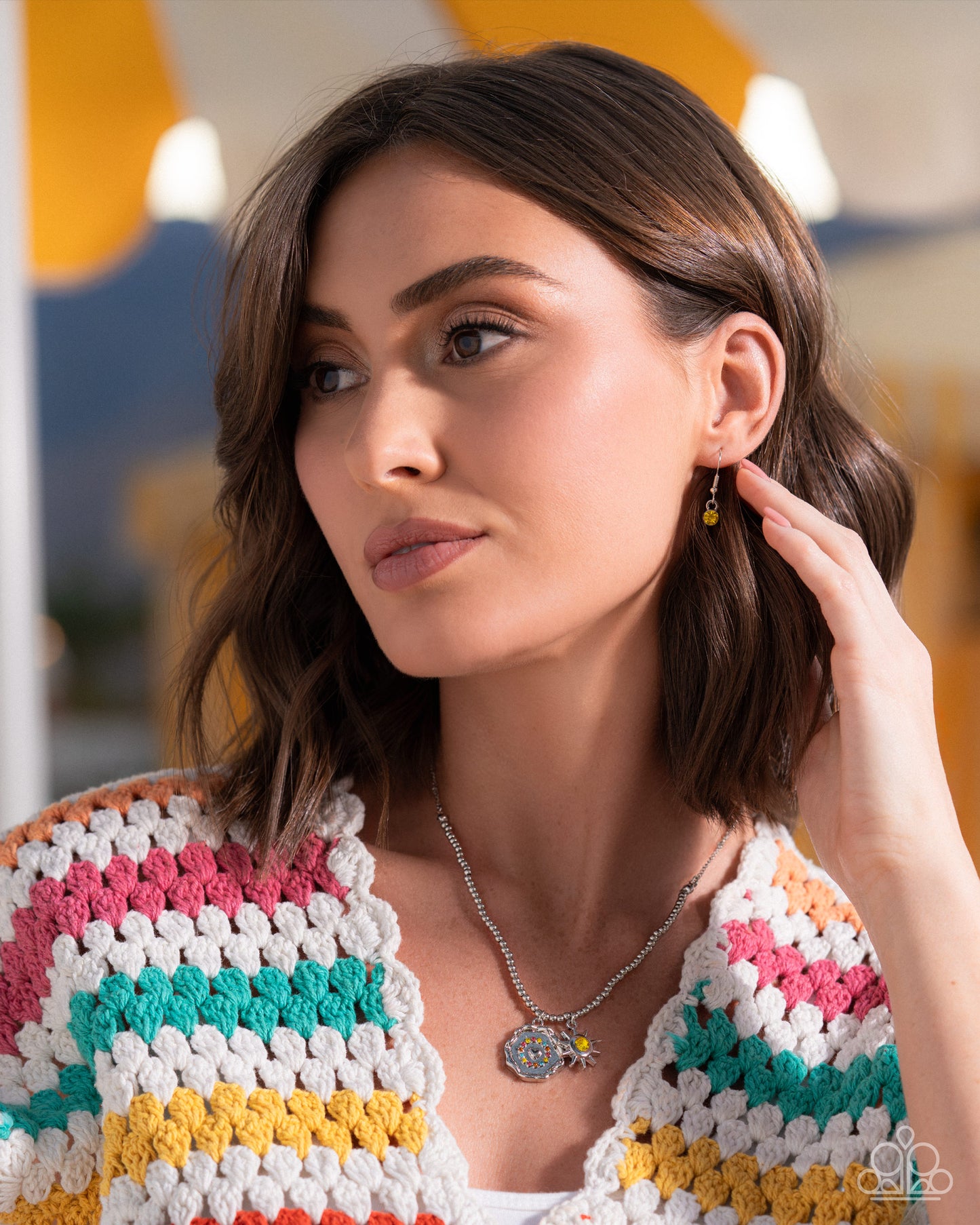 Sunshine Sojourn - yellow - Paparazzi necklace