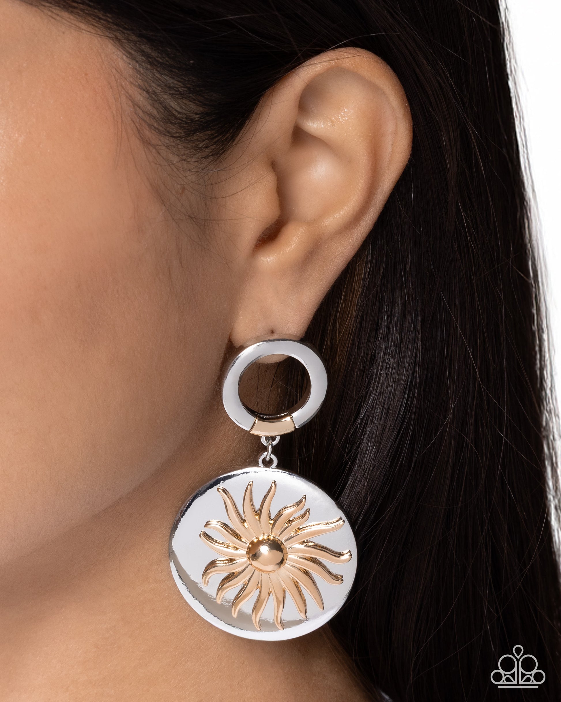 Sunshine Surge - multi - Paparazzi earrings