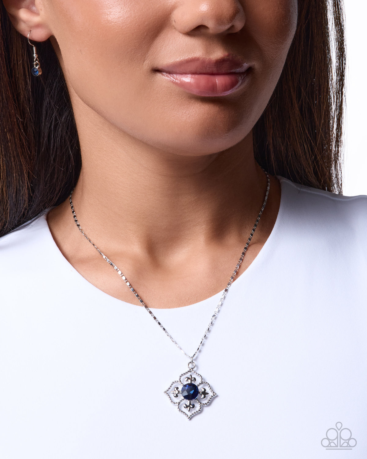 Supreme Elegance - blue - Paparazzi necklace