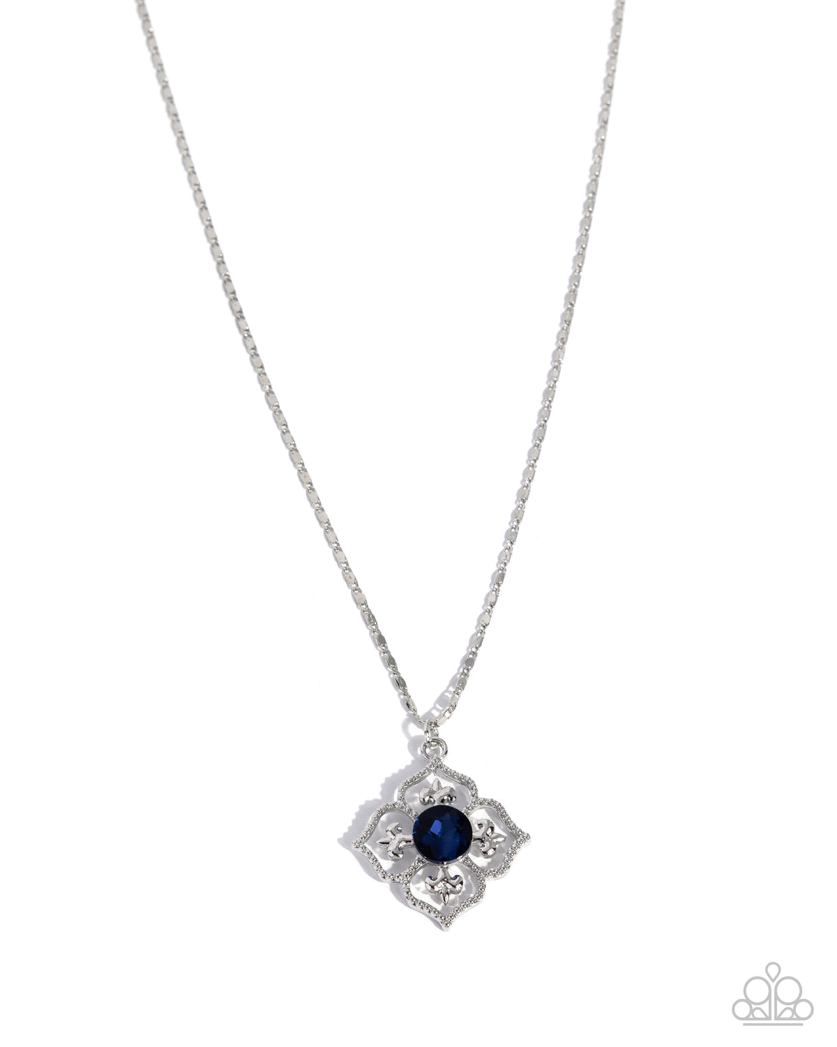 Supreme Elegance - blue - Paparazzi necklace