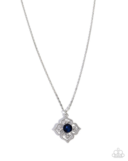 Supreme Elegance - blue - Paparazzi necklace