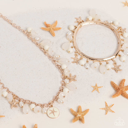 Surfer Shanty - gold - Paparazzi bracelet