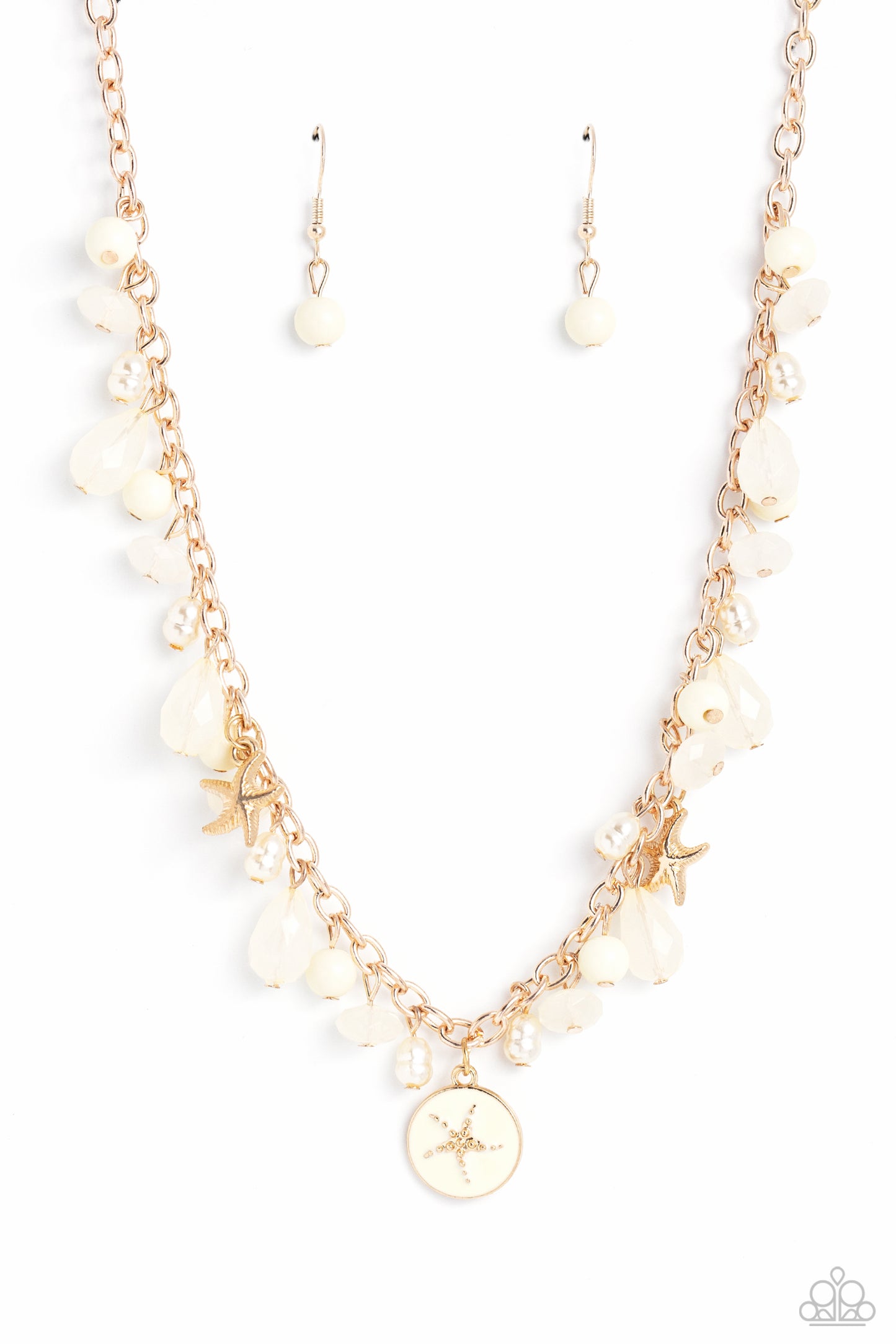 Surfer Serenade - gold - Paparazzi necklace