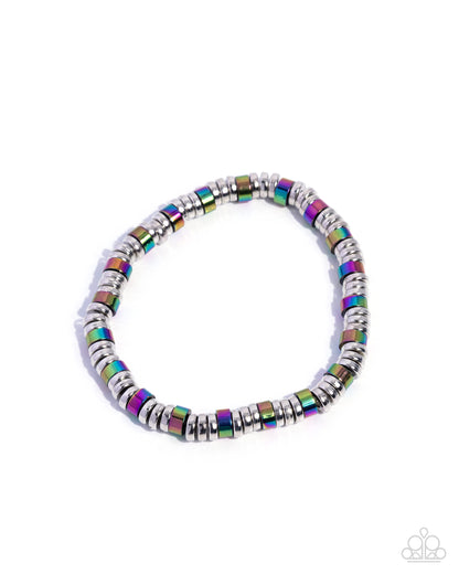 Surprising Color - multi - Paparazzi MENS bracelet