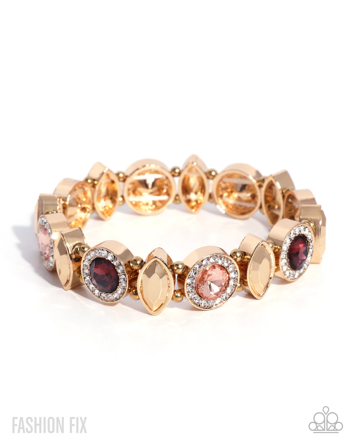 Surprising Sophistication - gold - Paparazzi bracelet
