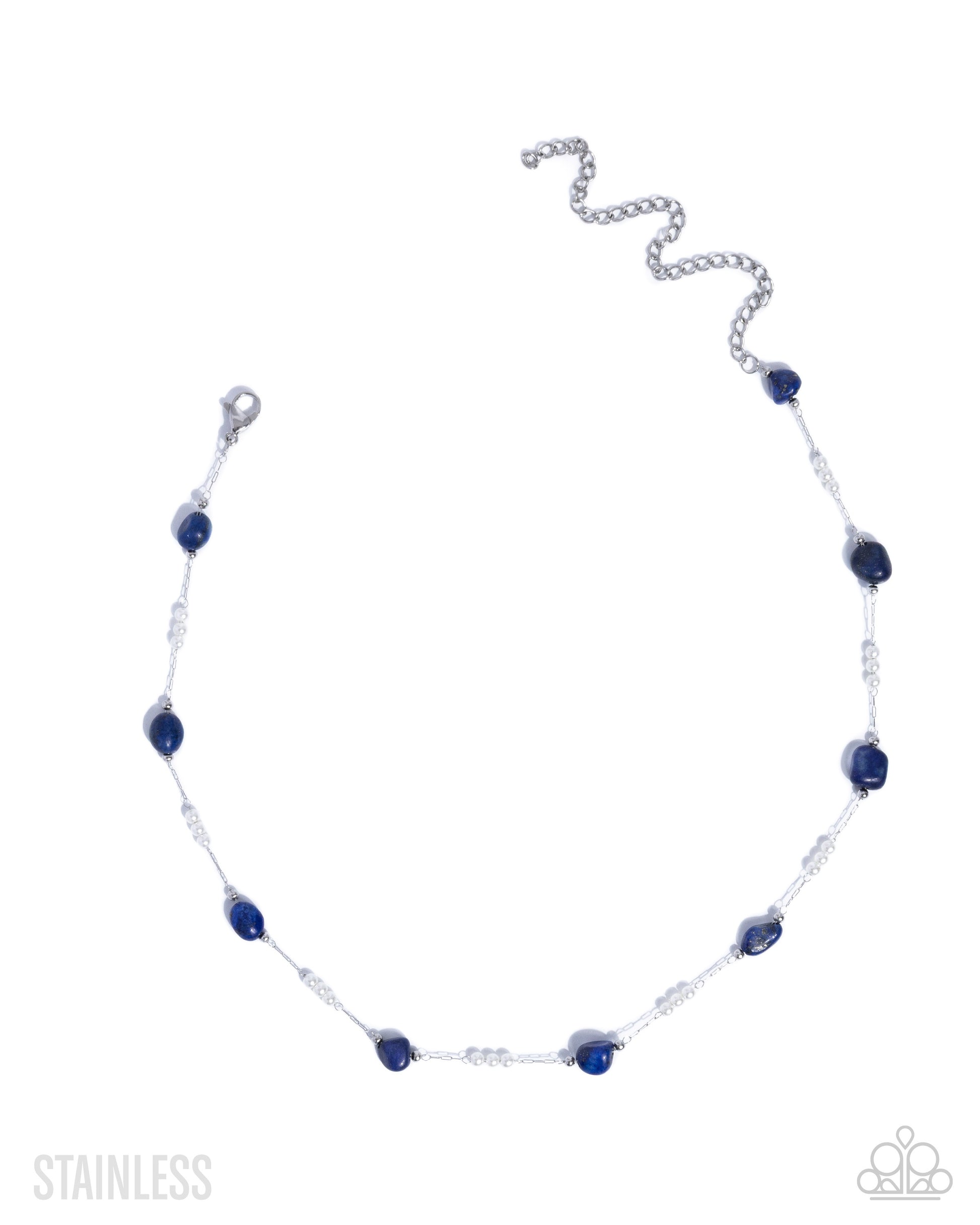 Surreal Sunset - blue - Paparazzi necklace