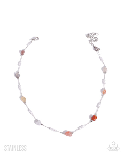 Surreal Sunset - brown - Paparazzi necklace