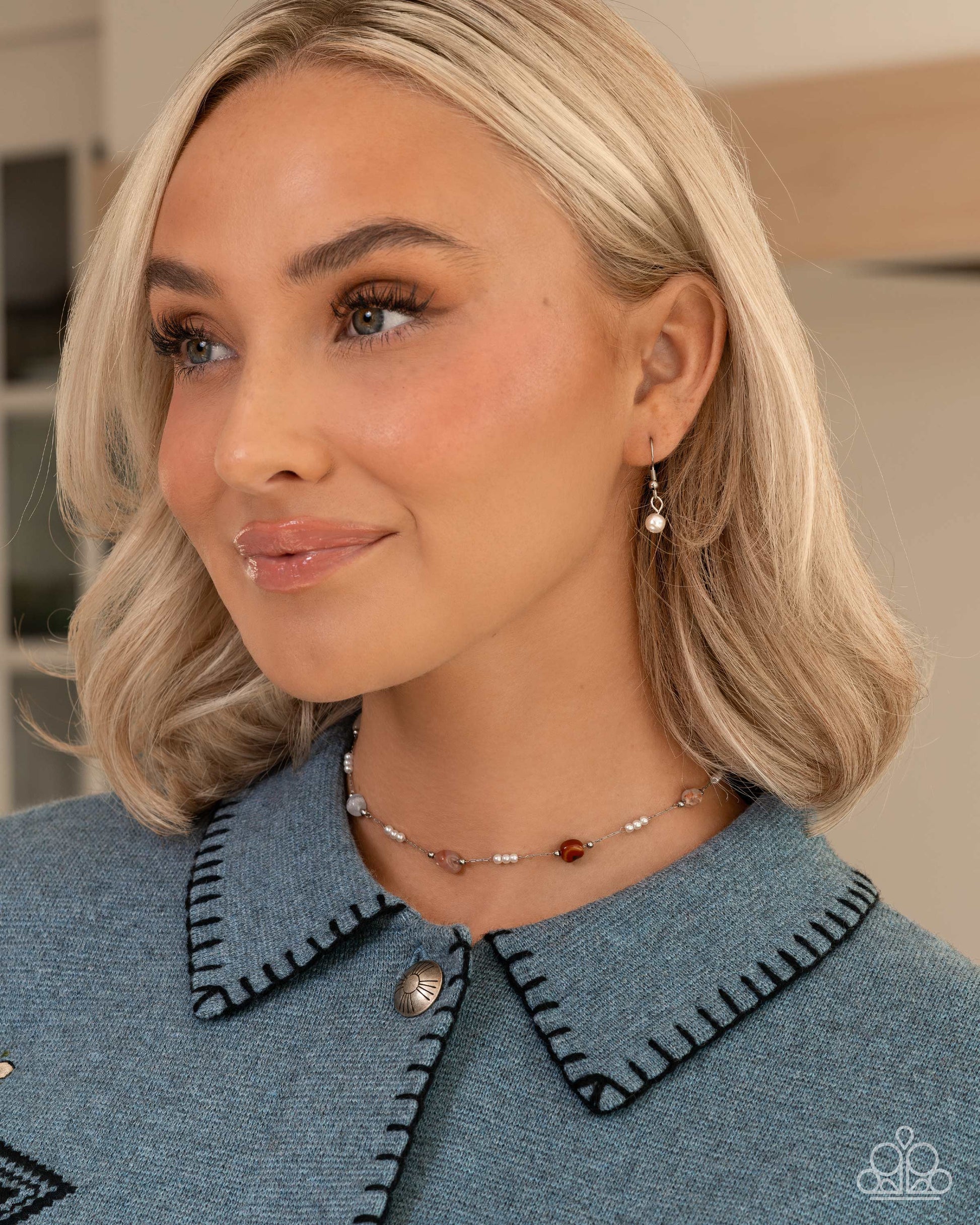 Surreal Sunset - brown - Paparazzi necklace