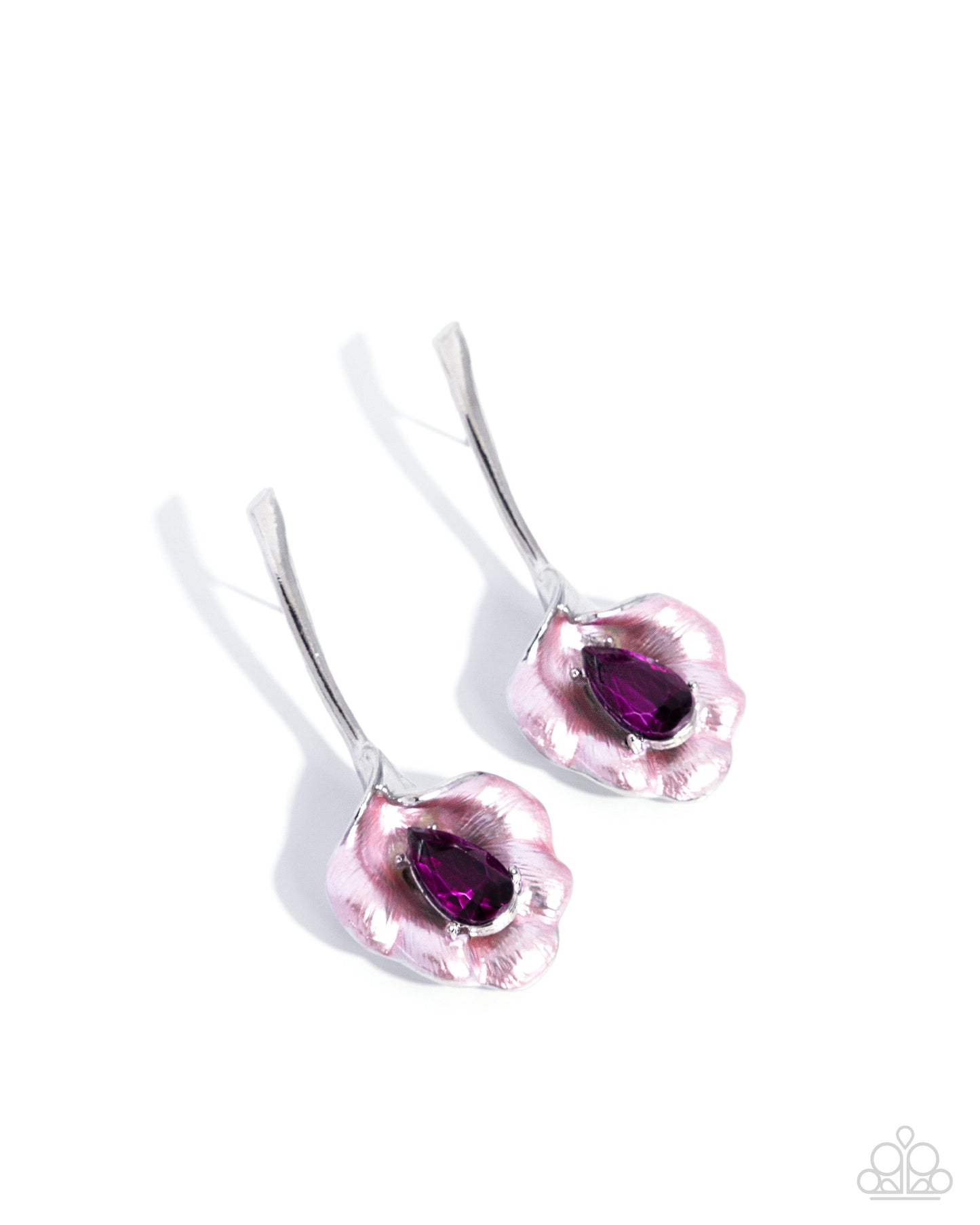 Swaying Springtime - pink - Paparazzi earrings