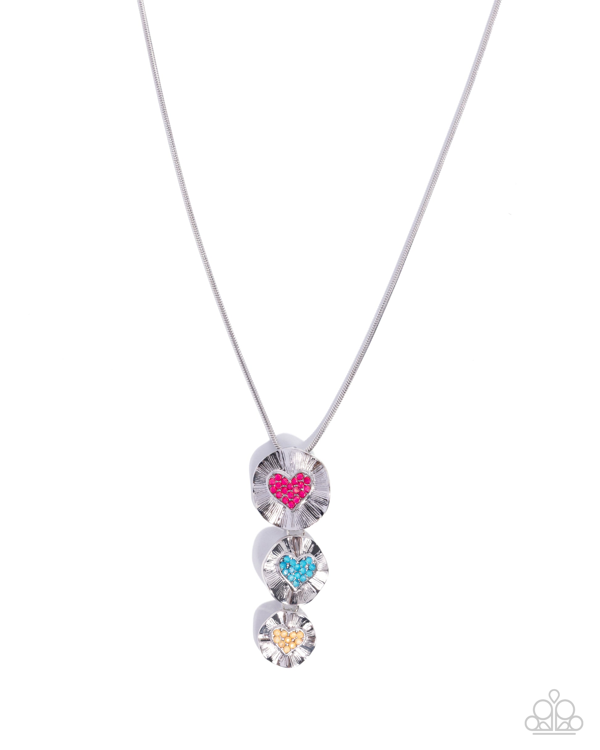 Swaying Sweetheart - multi - Paparazzi necklace