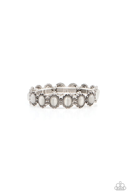 Sweet Oblivion - white - Paparazzi bracelet