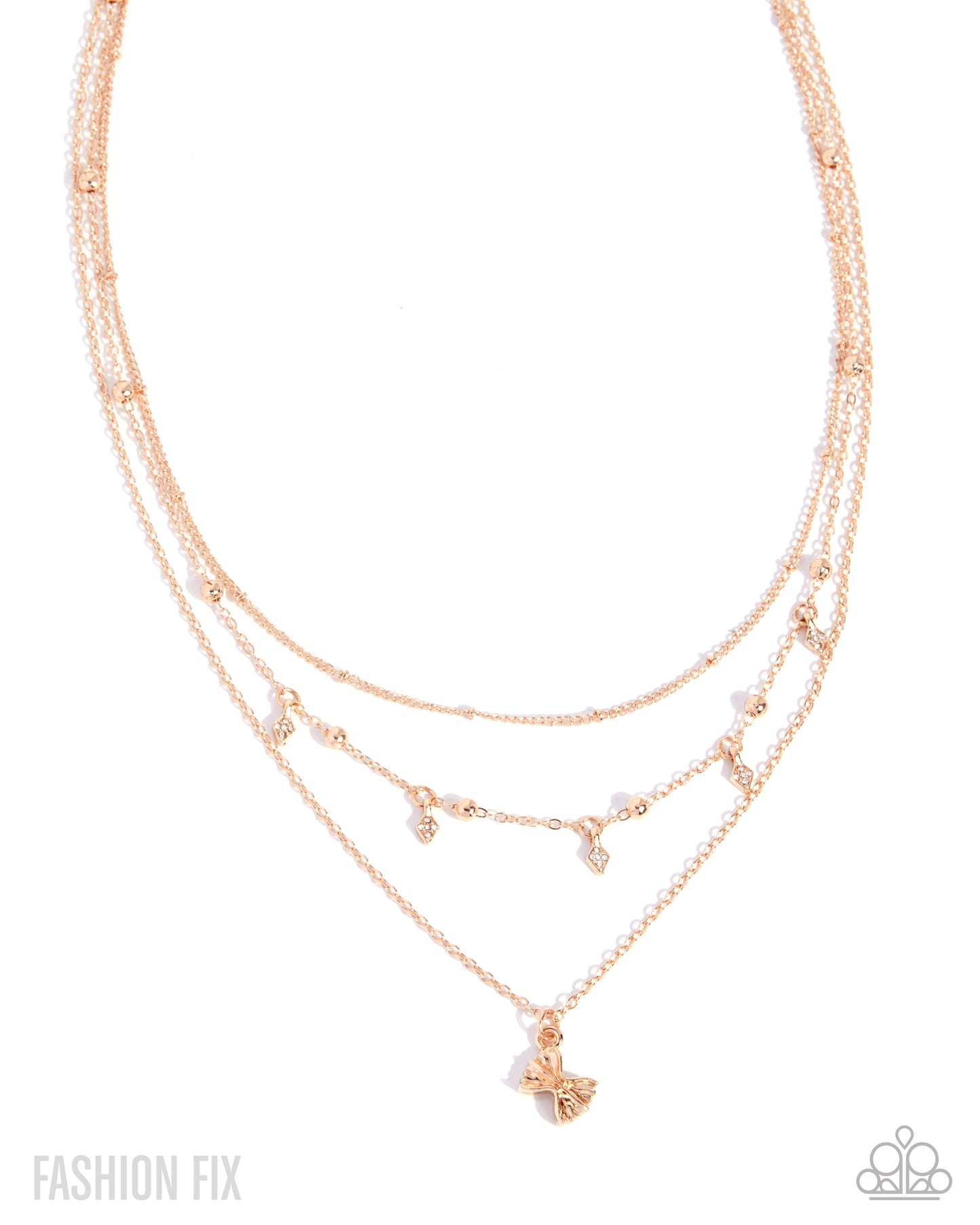 Sweet Sophistication - gold - Paparazzi necklace