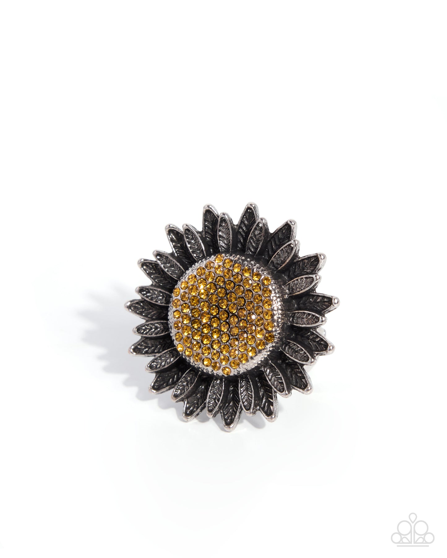 Sweet Sunflower - yellow - Paparazzi ring