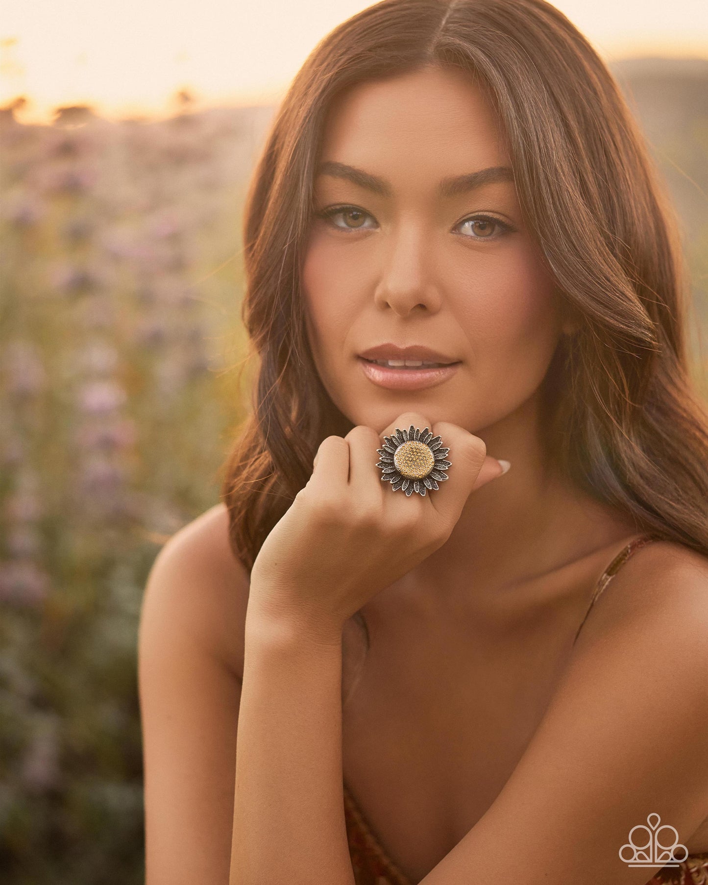 Sweet Sunflower - yellow - Paparazzi ring