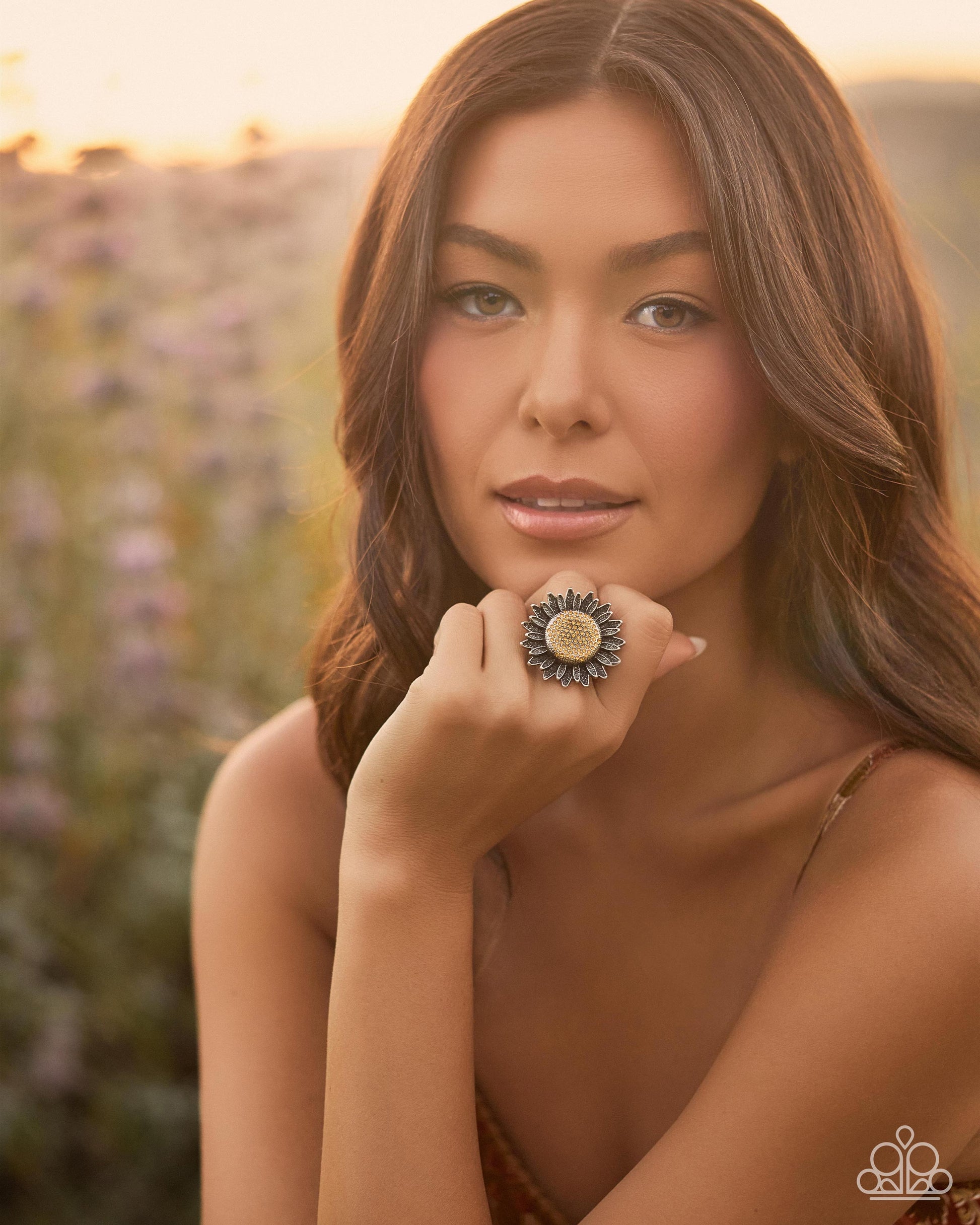 Sweet Sunflower - yellow - Paparazzi ring