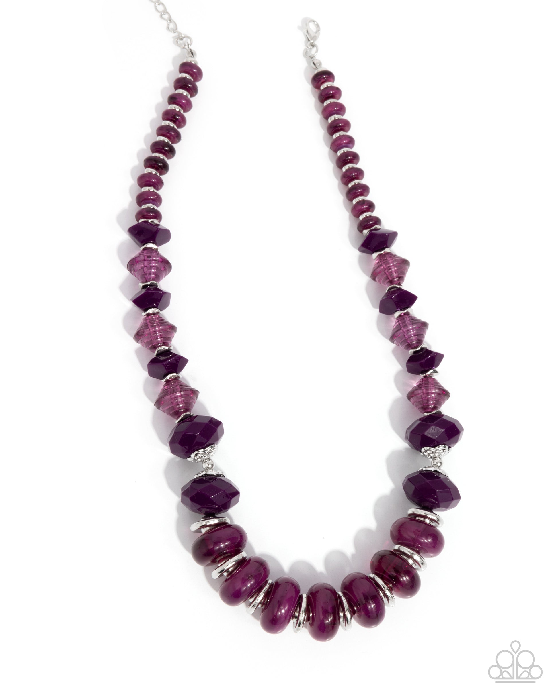 Swift Shimmer - purple - Paparazzi necklace
