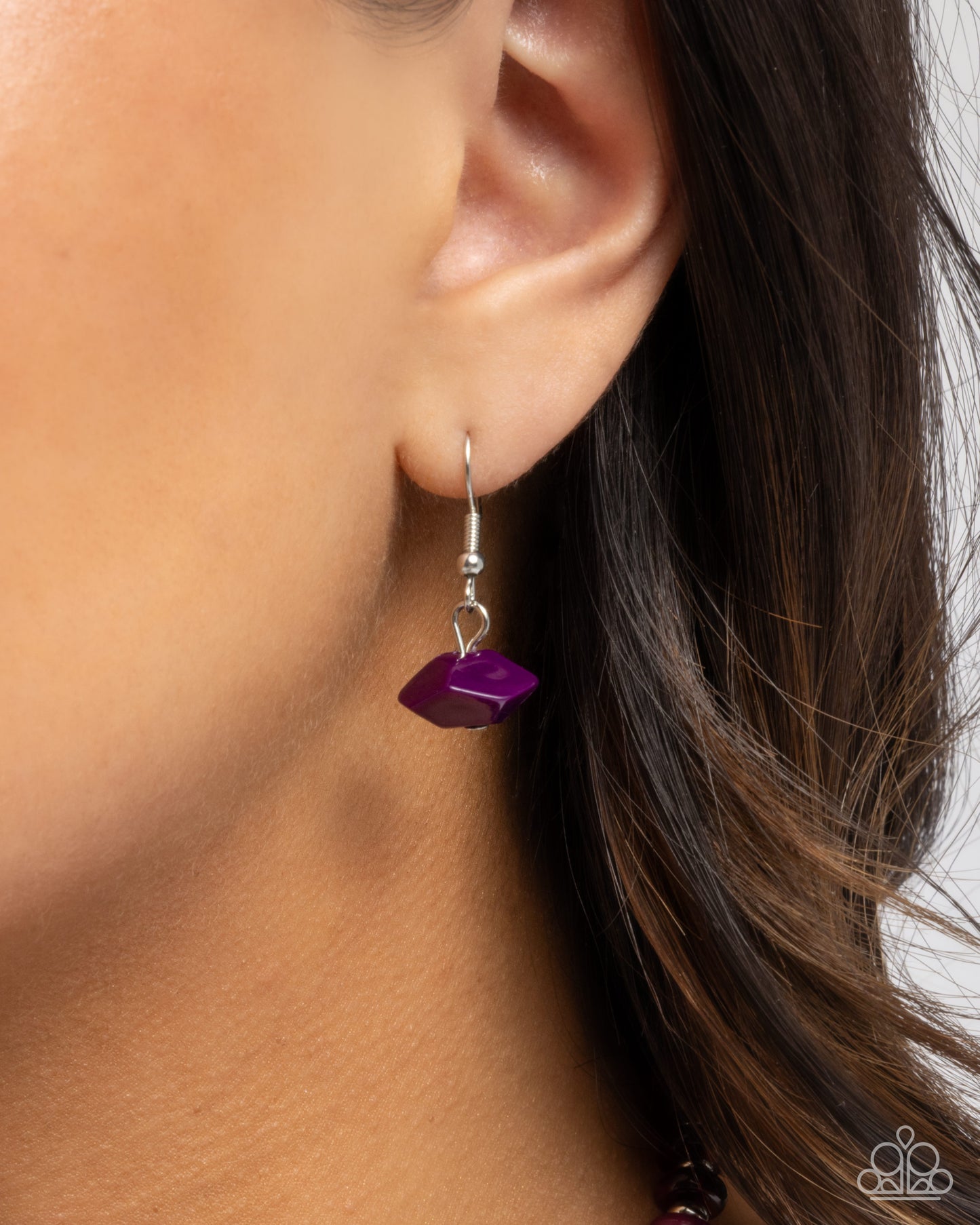 Swift Shimmer - purple - Paparazzi necklace