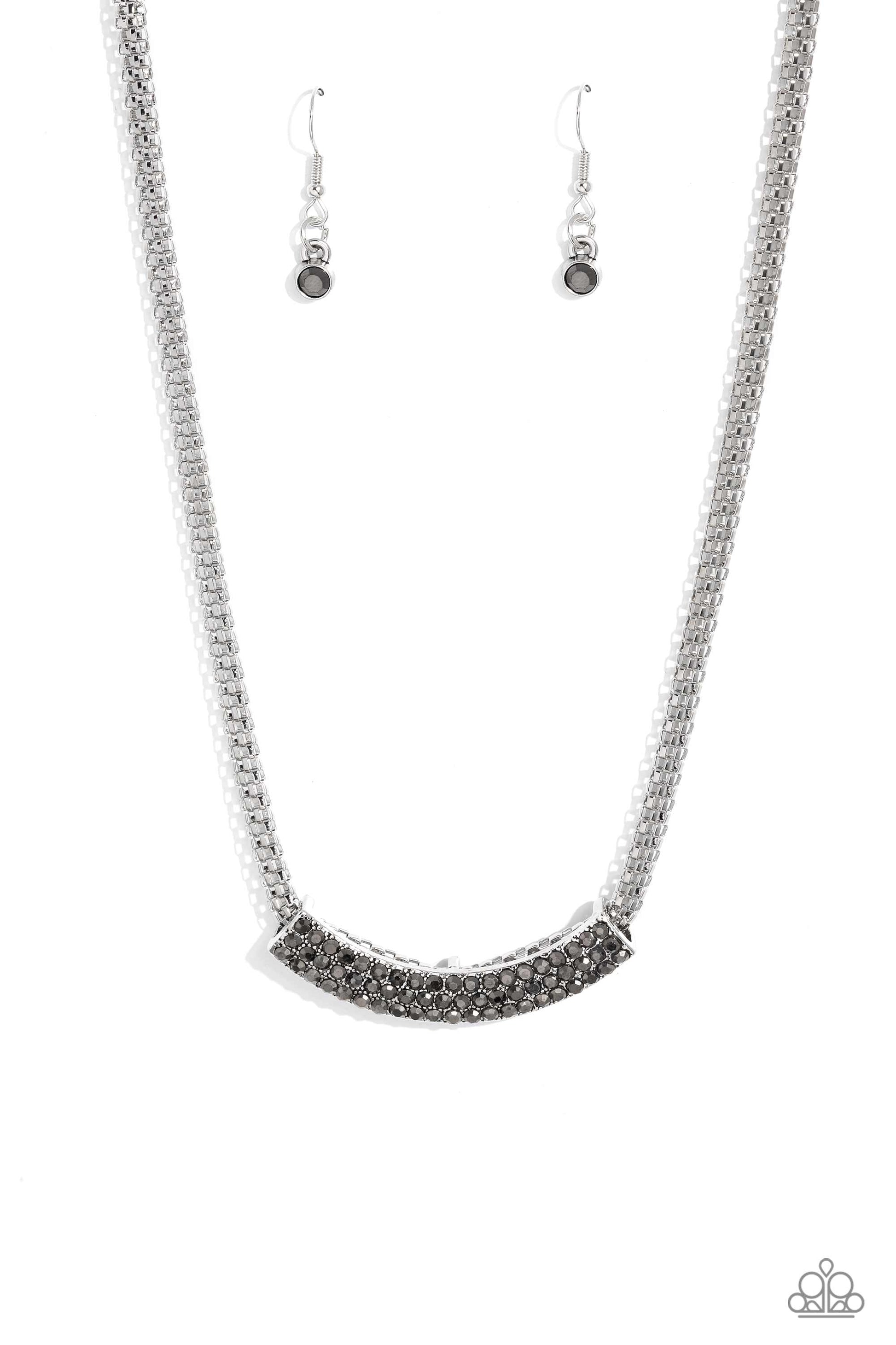 Swing Dance Dream - silver - Paparazzi necklace