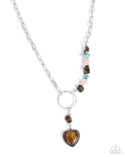 Swooning Sashay - brown - Paparazzi necklace