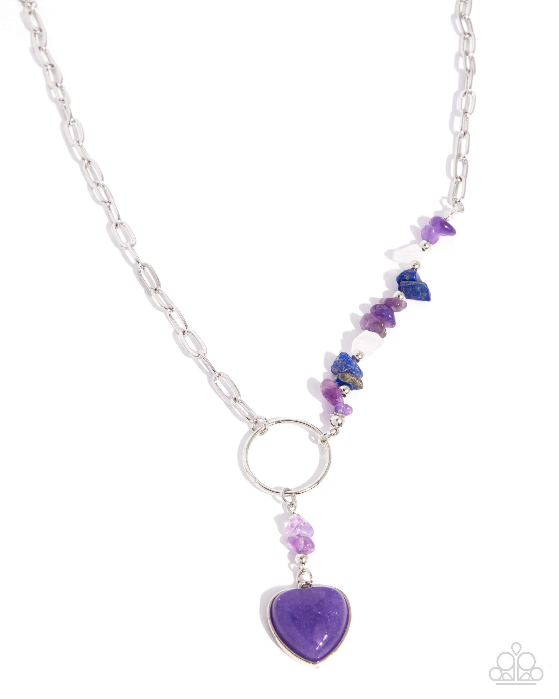 Swooning Sashay - purple - Paparazzi necklace