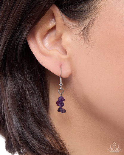 Swooning Sashay - purple - Paparazzi necklace
