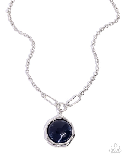 Symphonic Sheen - blue - Paparazzi necklace