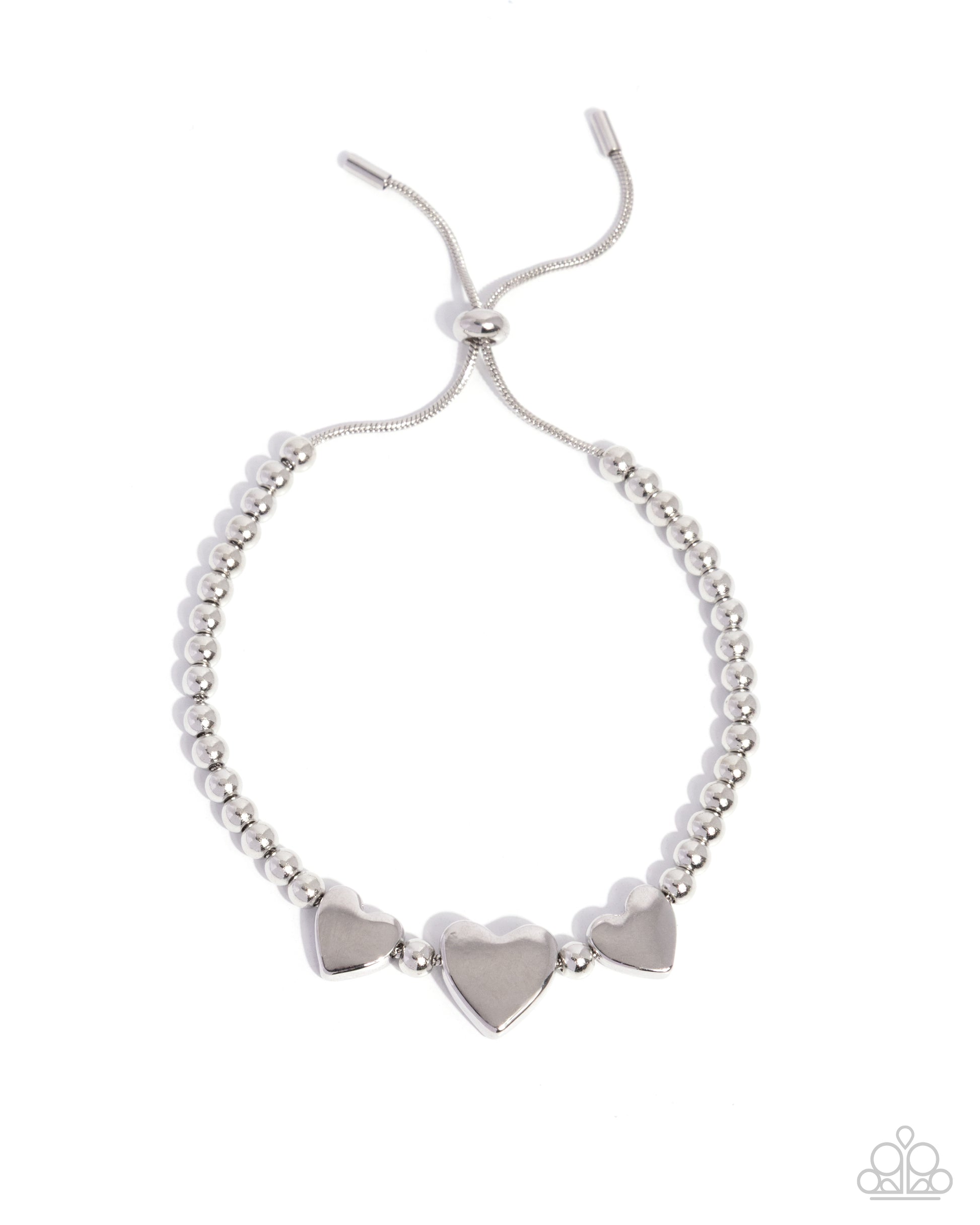 THRICE As Nice - silver - Paparazzi bracelet