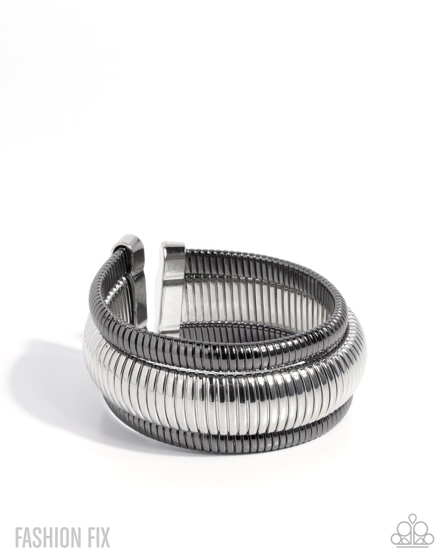 Tactile Takedown - silver - Paparazzi bracelet