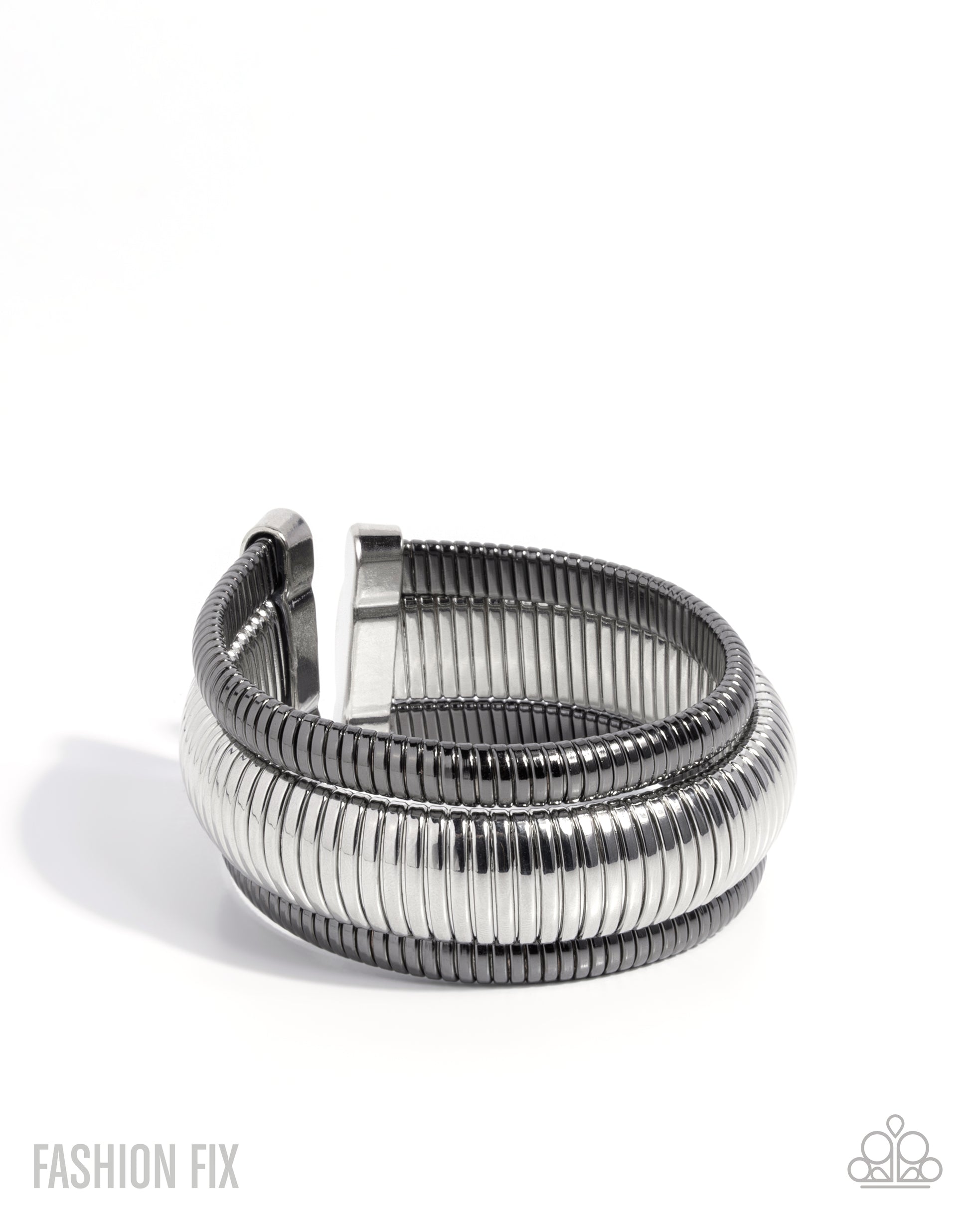 Tactile Takedown - silver - Paparazzi bracelet