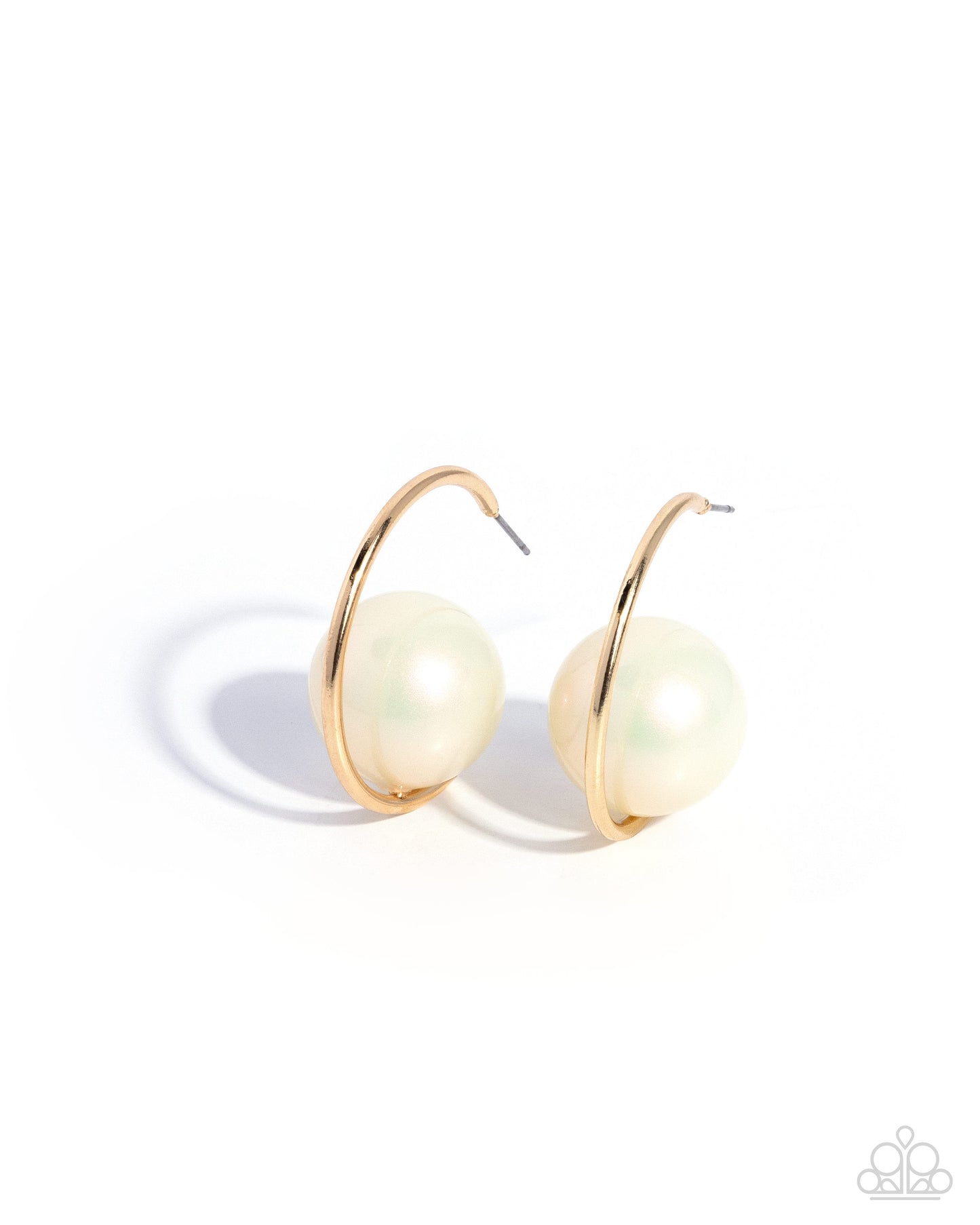 Tailored Taste - gold - Paparazzi earrings
