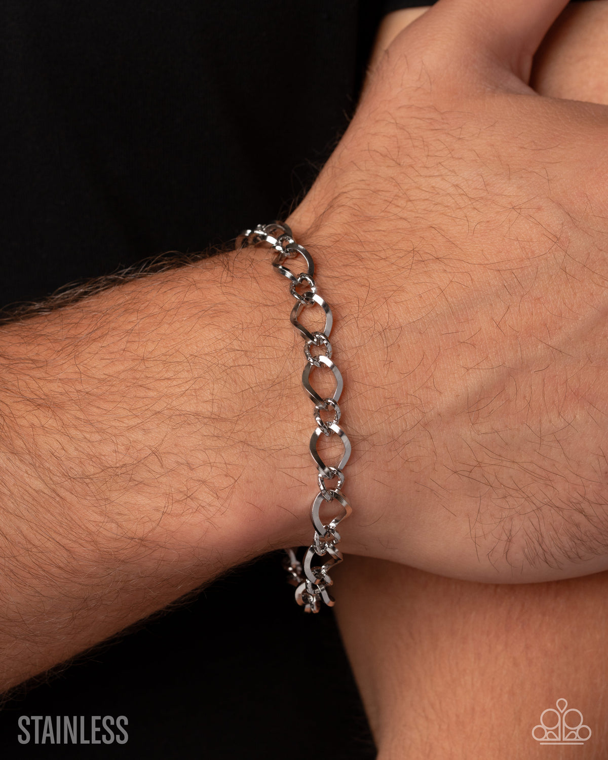 Tailored Test - silver - Paparazzi MENS bracelet