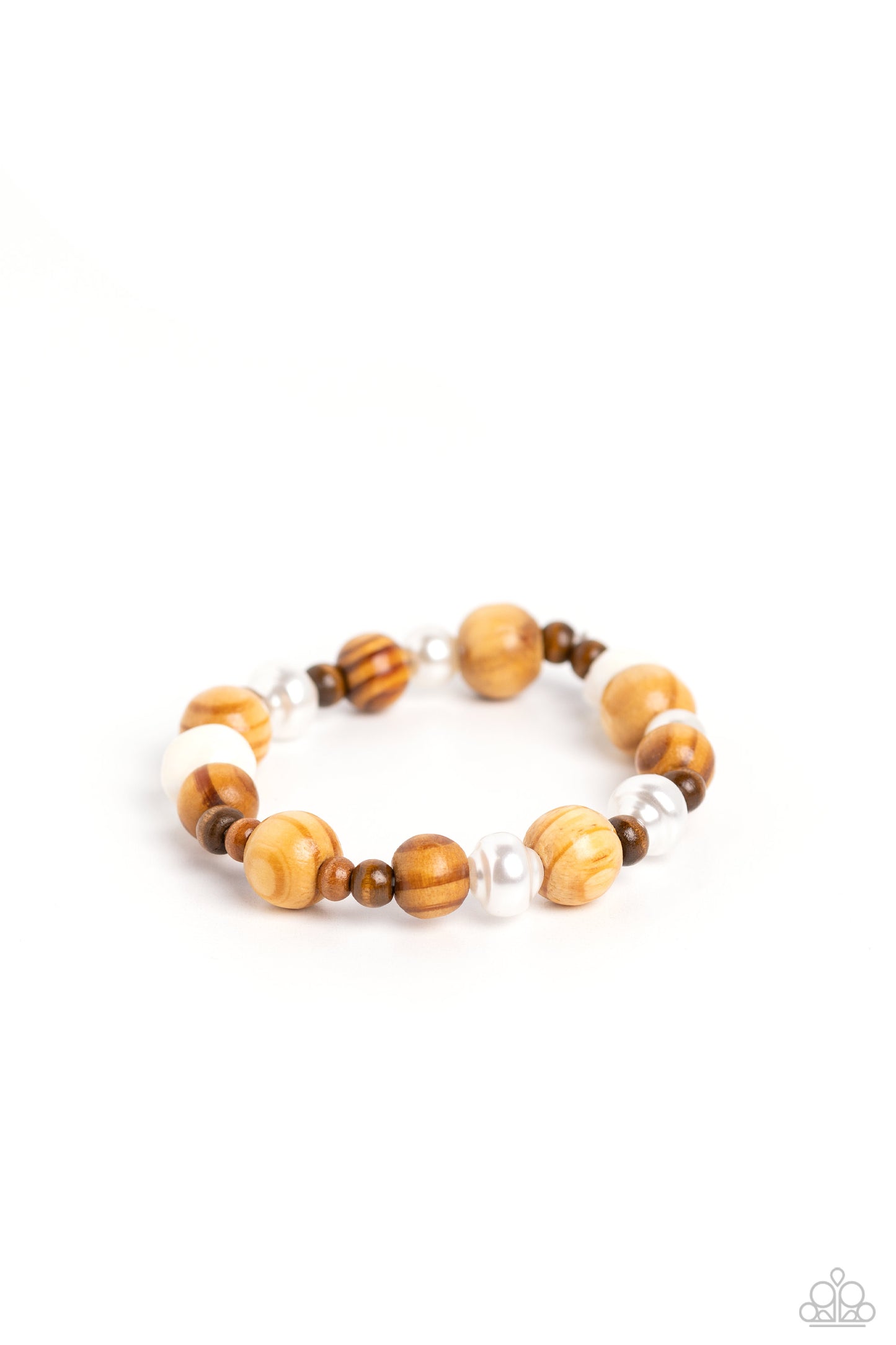 Take A WOOD Look - brown - Paparazzi bracelet