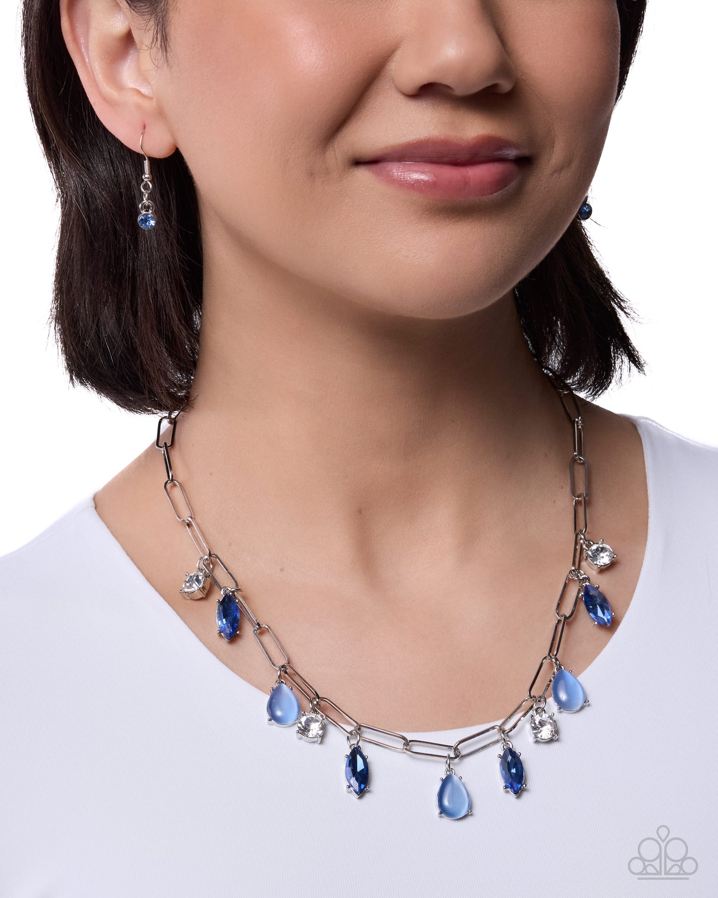 Talented Twinkle - blue - Paparazzi necklace