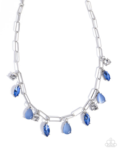 Talented Twinkle - blue - Paparazzi necklace
