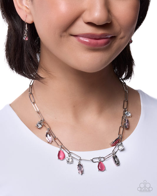 Talented Twinkle - pink - Paparazzi necklace