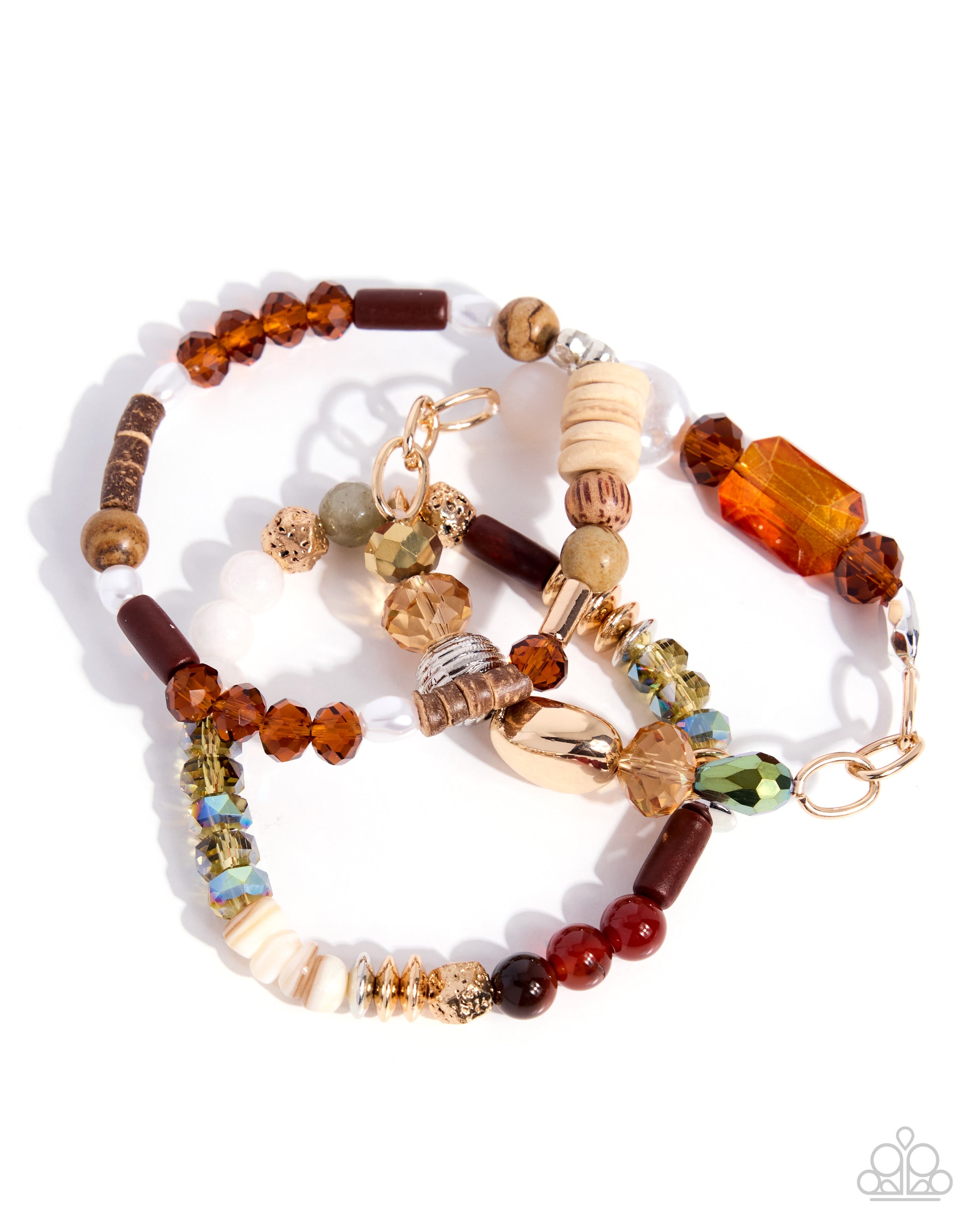 Tame Texture - brown - Paparazzi bracelet