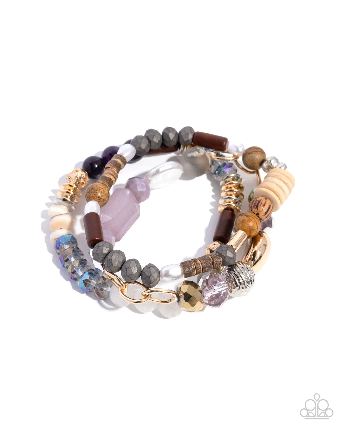 Tame Texture - purple - Paparazzi bracelet