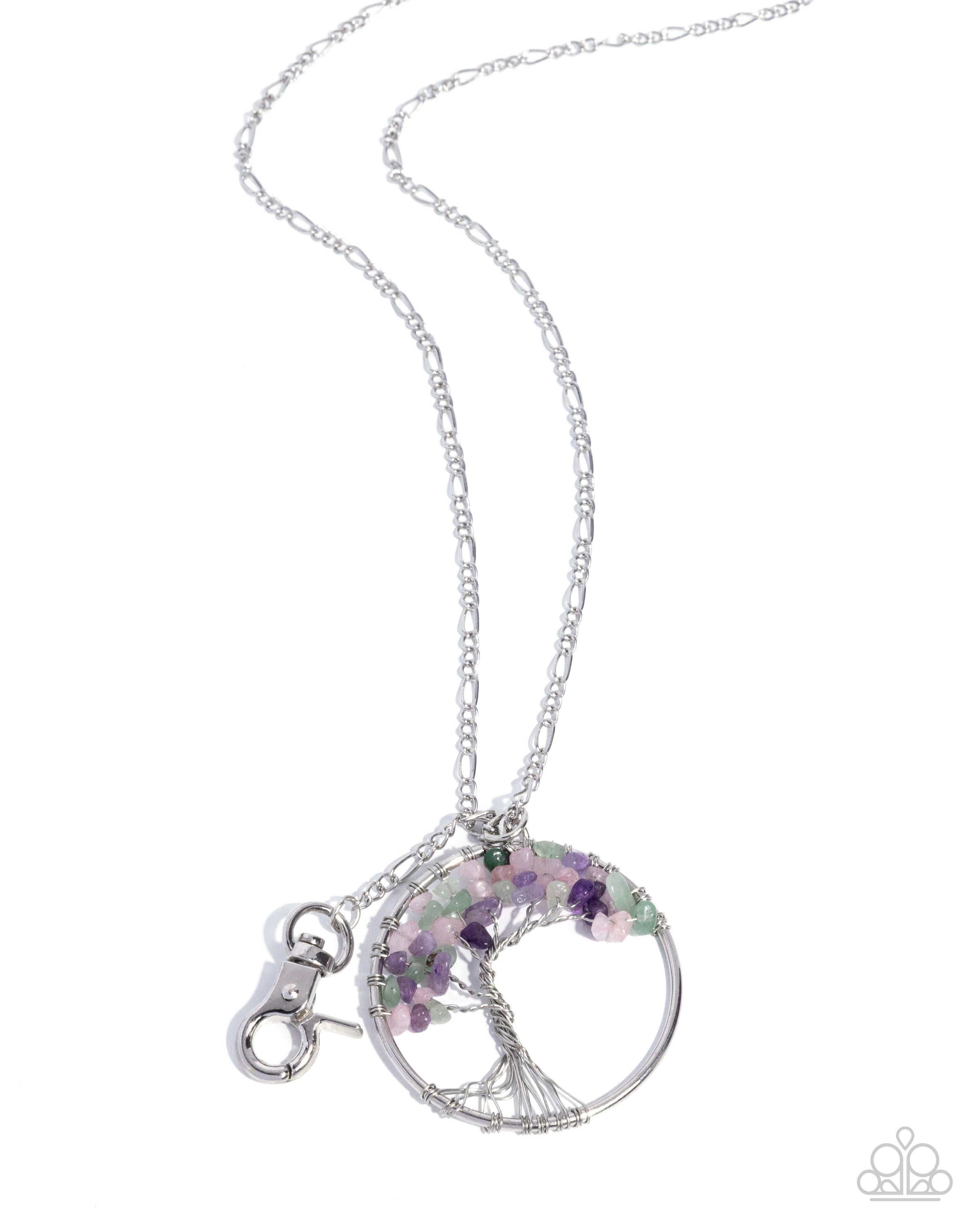 Tangible Tree - multi - Paparazzi LANYARD necklace – JewelryBlingThing