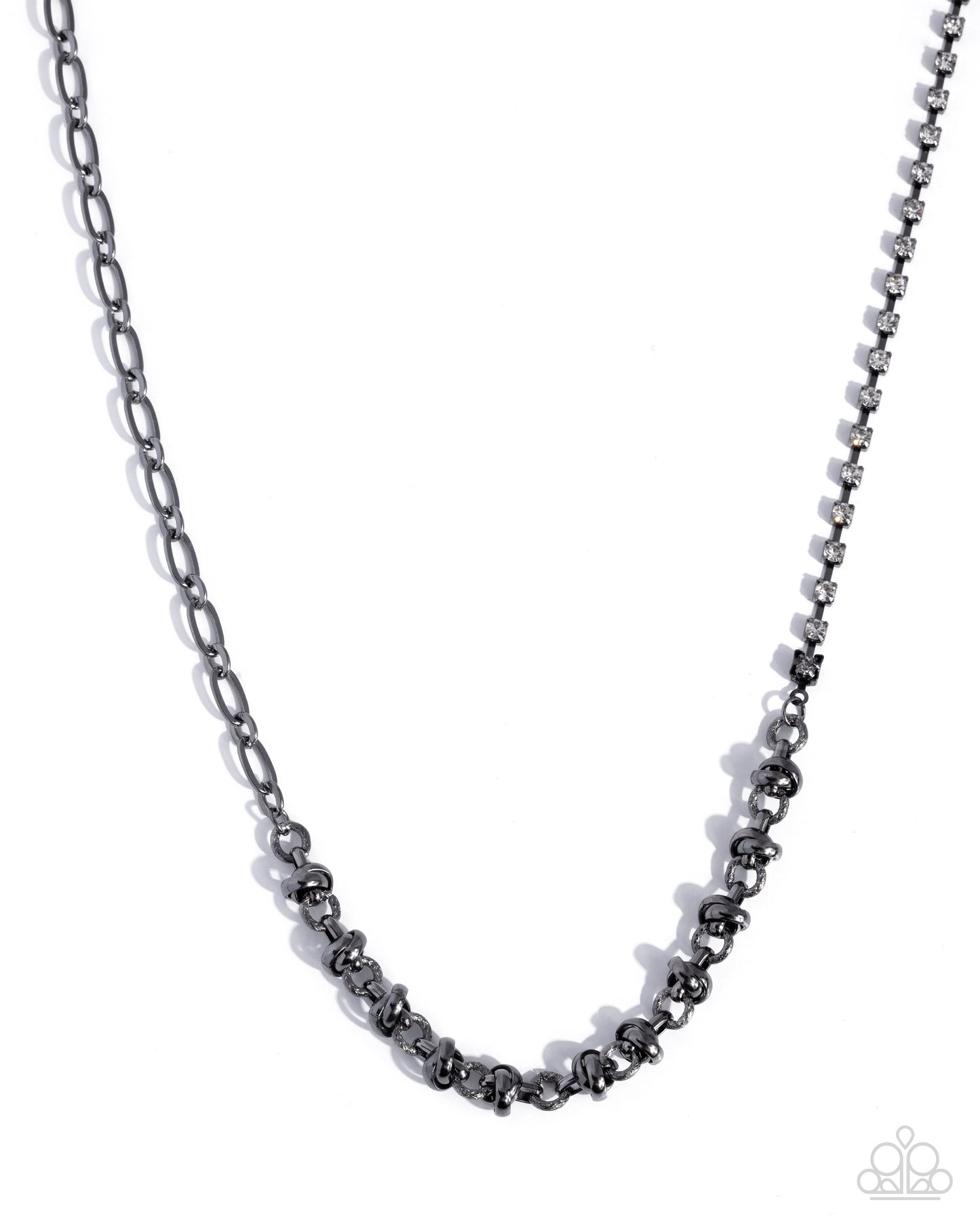 Tangled Theme - black - Paparazzi necklace