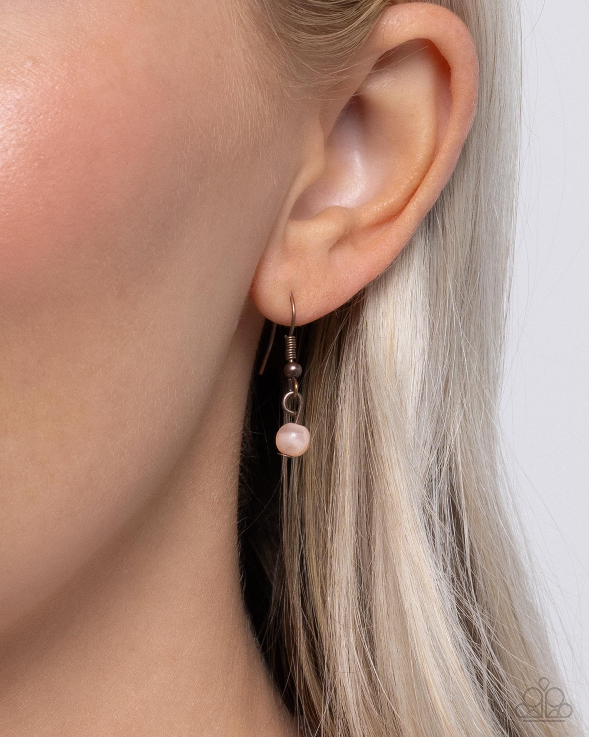 Tasteful Trimming - copper - Paparazzi necklace