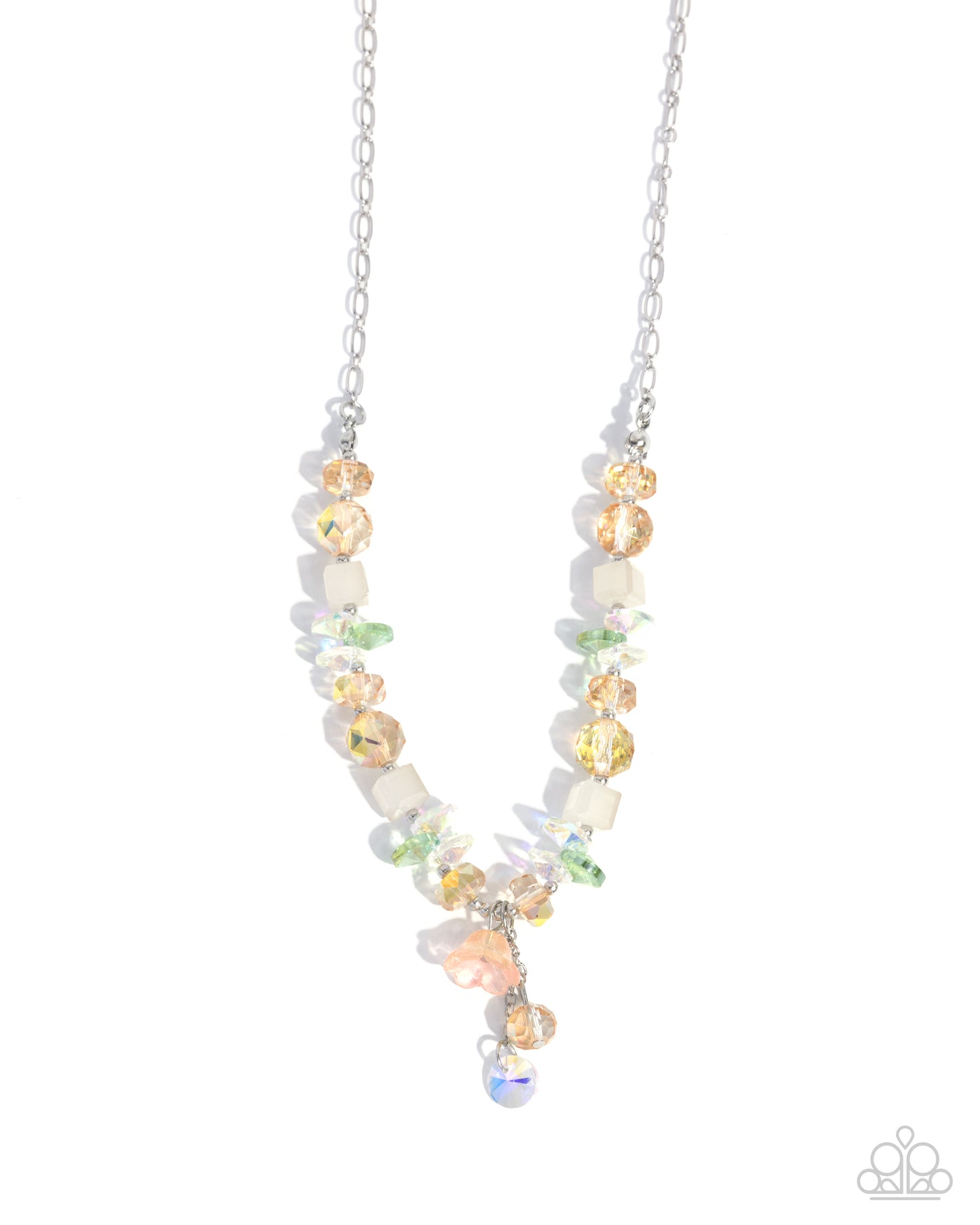 Tasteful Tulip - yellow - Paparazzi necklace