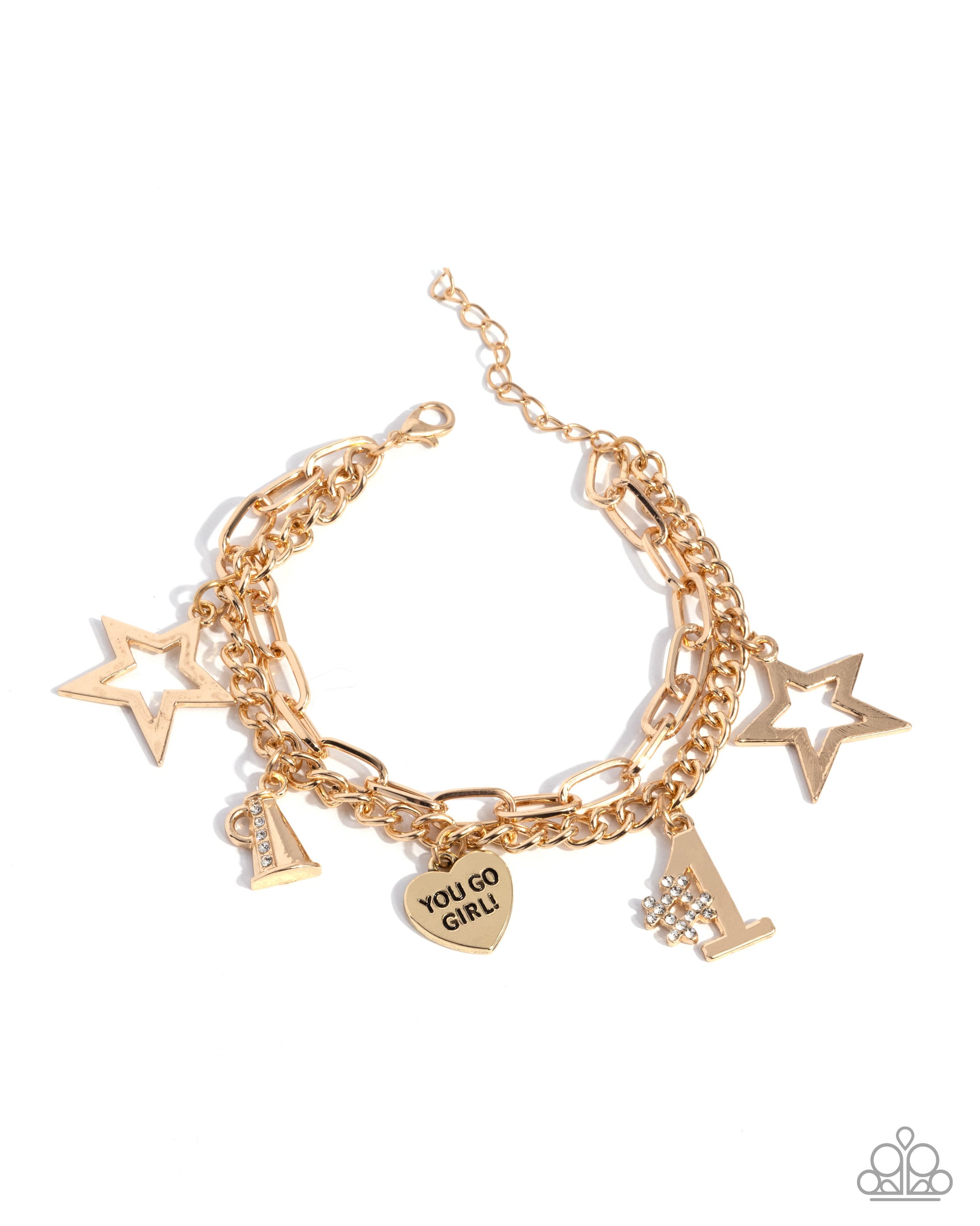 Team Spirit - gold - Paparazzi bracelet