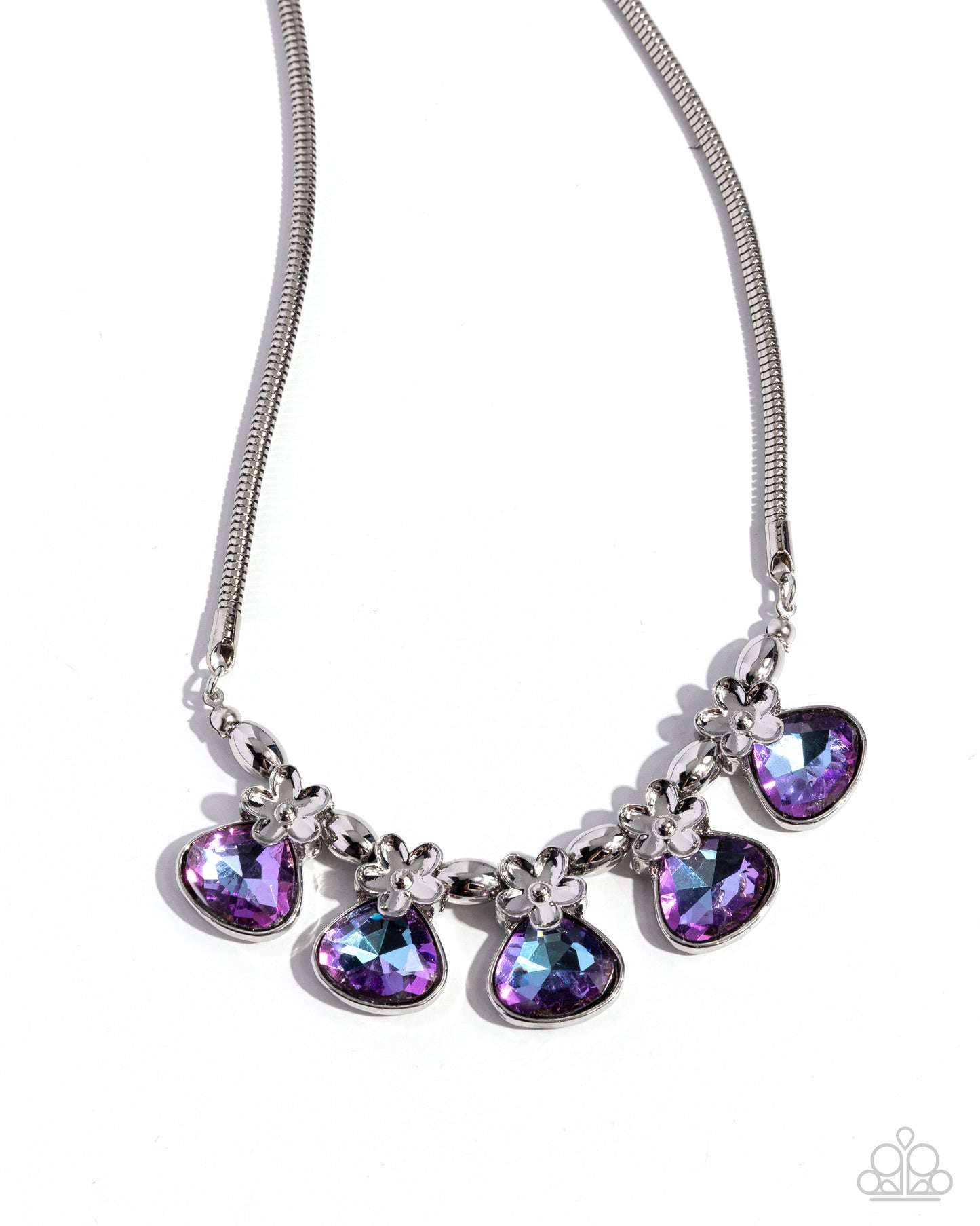 Teardrop Tribute - purple - Paparazzi necklace