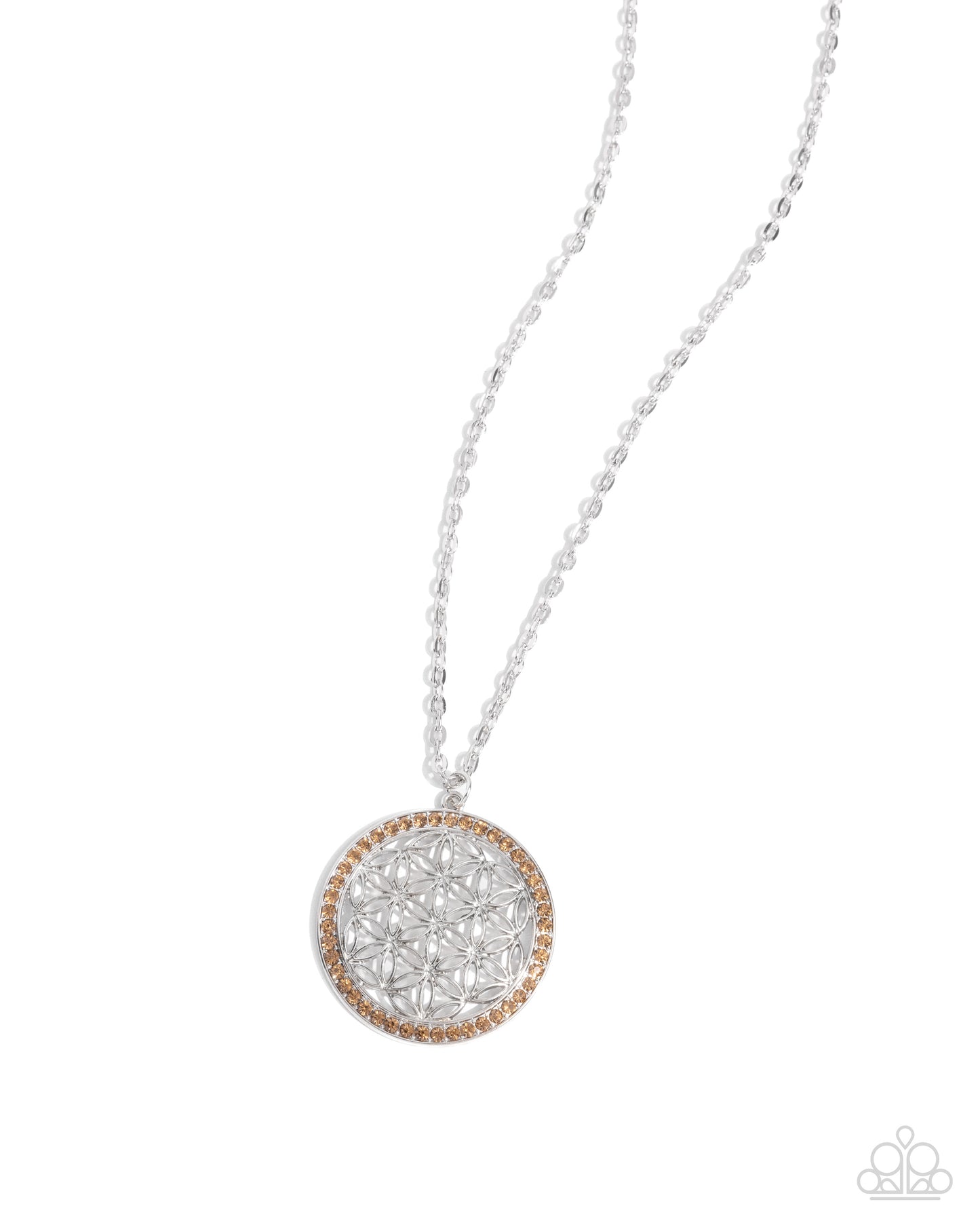 Tearoom Twinkle - brown - Paparazzi necklace
