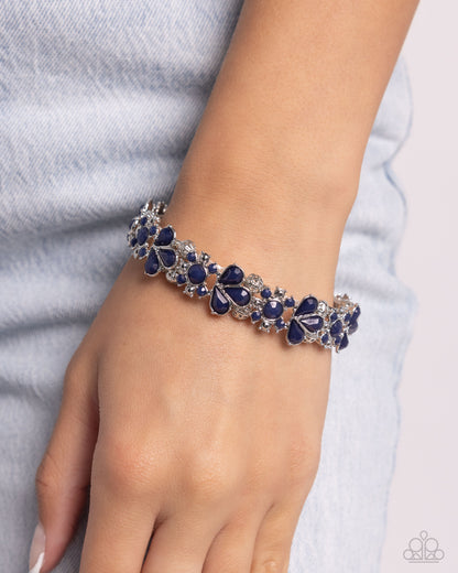 Teasing Torrent - blue - Paparazzi bracelet