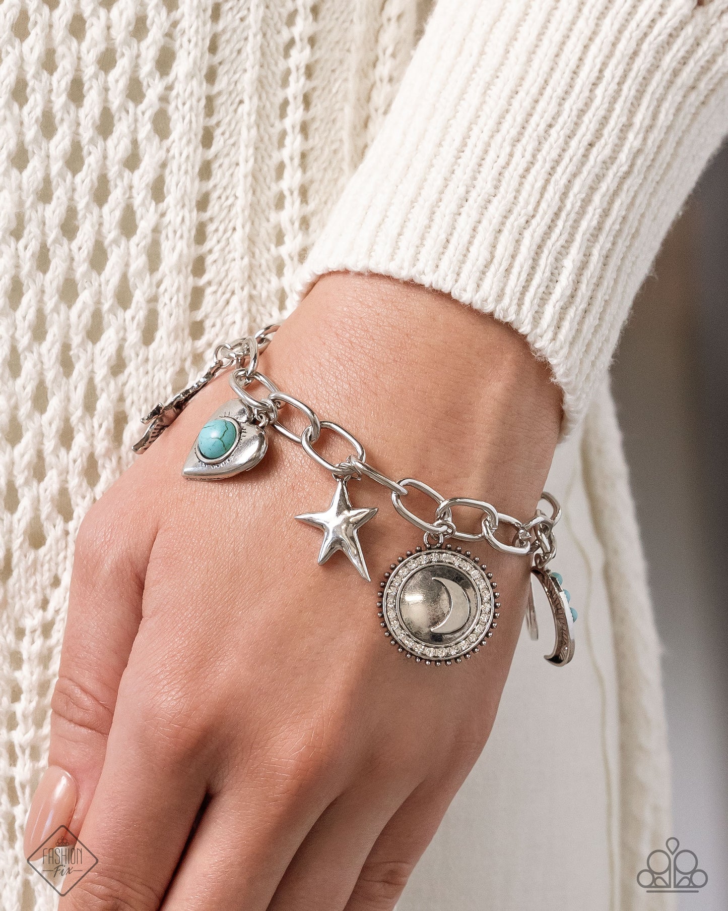 Technical Token - blue - Paparazzi bracelet