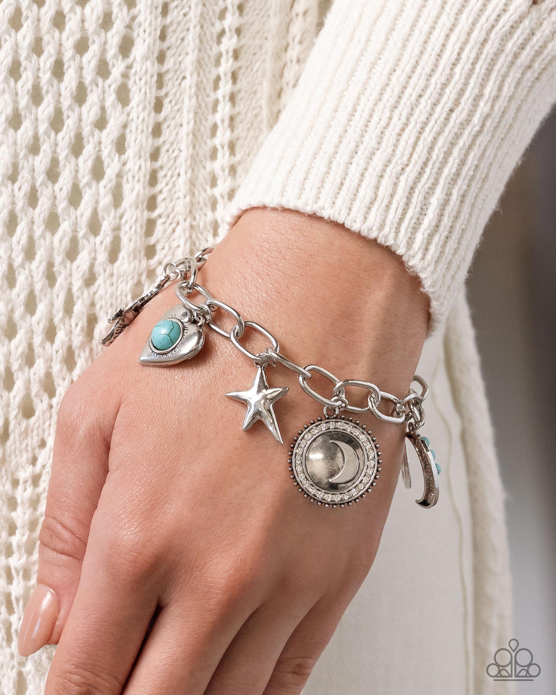 Technical Token - blue - Paparazzi bracelet