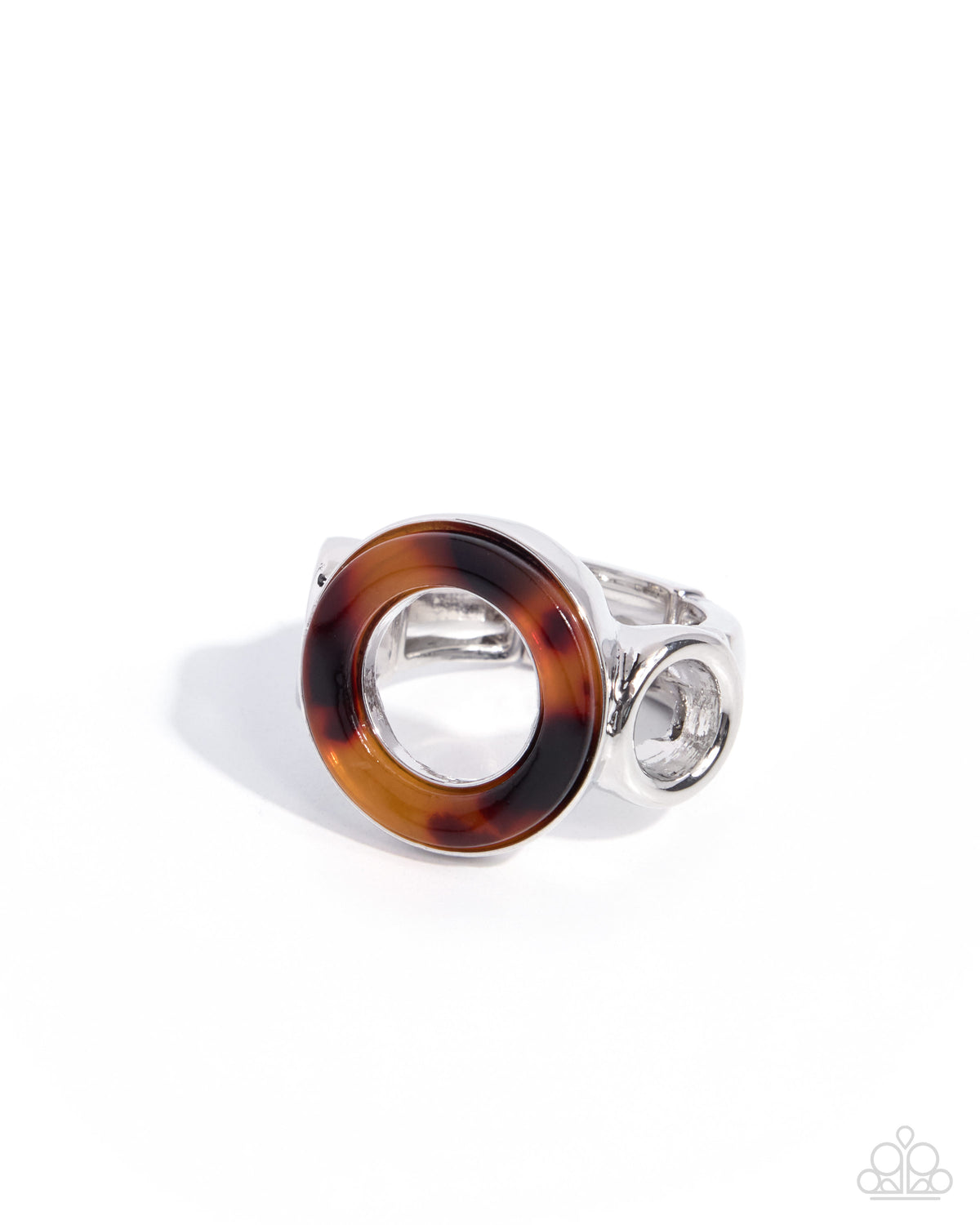 Telltale Tortoiseshell - brown - Paparazzi ring